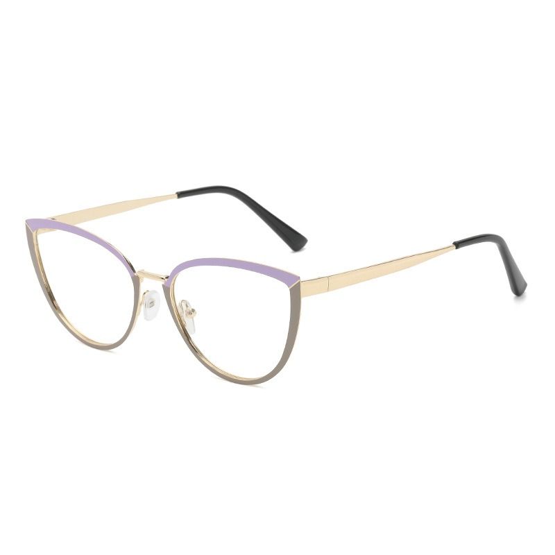 Fashion Cat Eye Photochromic Fashion Glasses Women Anti Blue Light Glasses Boho Shades Beach Accessories Photochromic Plastic Sunglasses