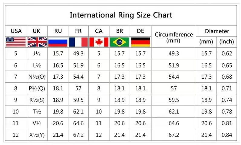 Luxury Fashion Women Zircon Jewelry Rings Female Diamond Bridal Engagement Wedding Ladies Trendy Finger Ring
