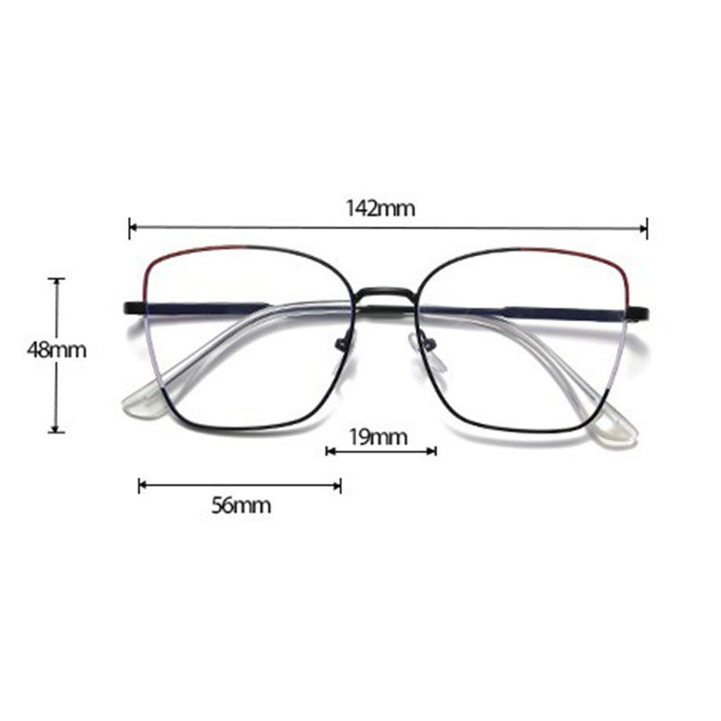 New Fashion Big Frame Computer Anti Blue Light Blocking Glasses Photochromic Glasses Chameleon Eyewear