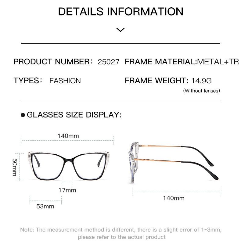 1pc Red Photochromic Blue Light Blocking Glasses - Stylish Cat-Eye Frames with Clear Lenses, Protects Eyes from Digital Strain & Sunlight, Includes Case, Eye Protection
