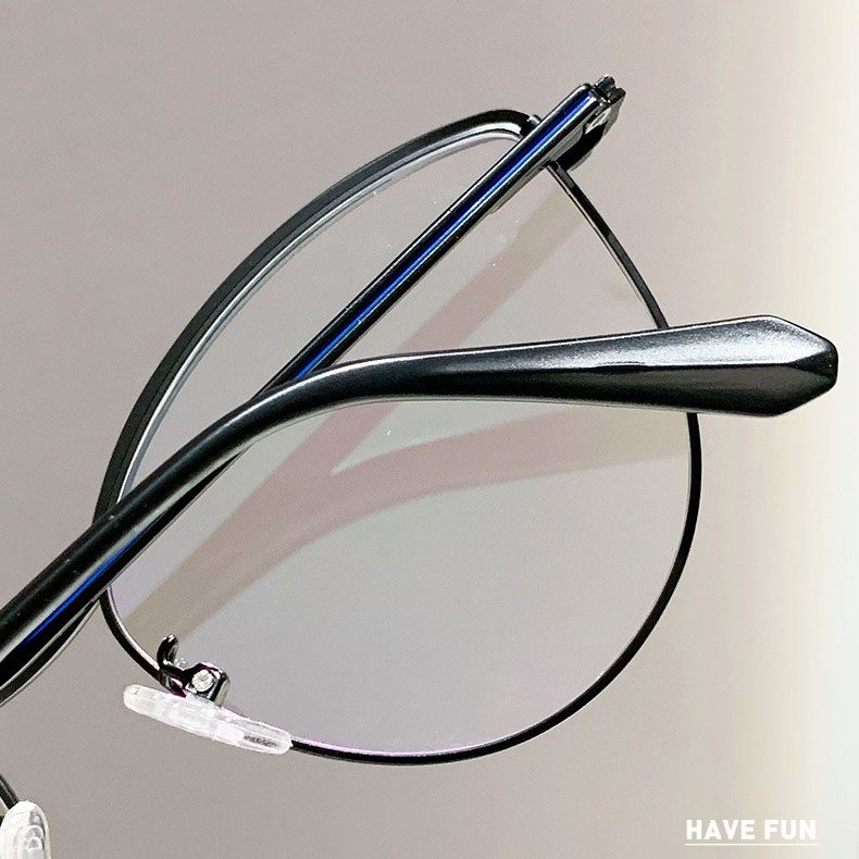 Women Glasses Optical Metal Cateye Photochromic Anti Reflet Female Ladies Eyeglasses