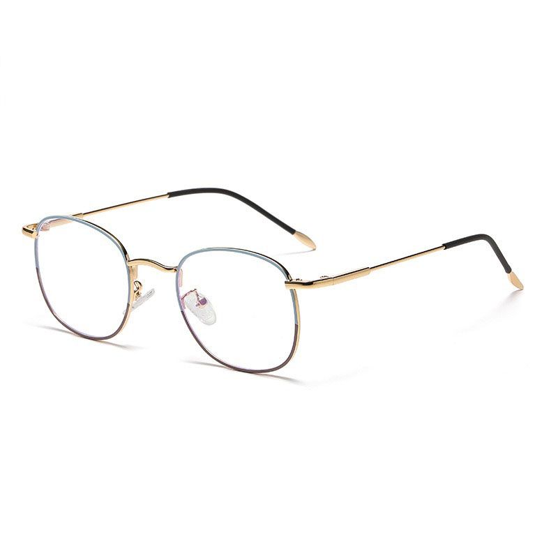 2025 New Arrival Women's Photochromic Anti-Blue Light Glasses Frame Metal Frame Optical Eyeglasses for Men