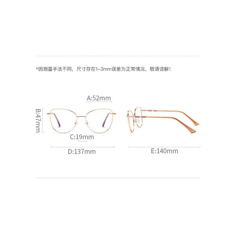 Fashion Cat Eye Optical Glasses Eyeglasses Frame Women Monturas Opticas Photochromic Gafas Opticas Armazones Opticos