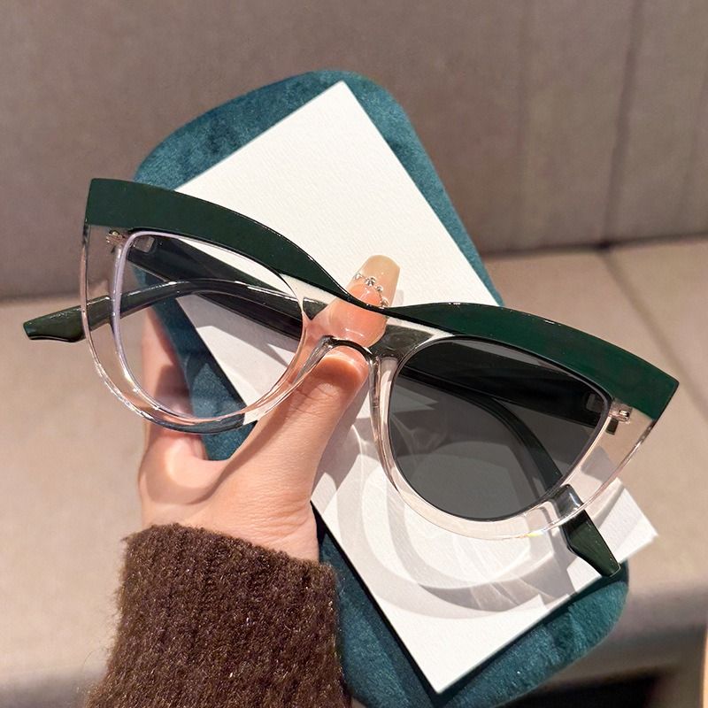 Frame Glasses Unisex Blue Light Blocking Computer Photochromic Eyeglasses