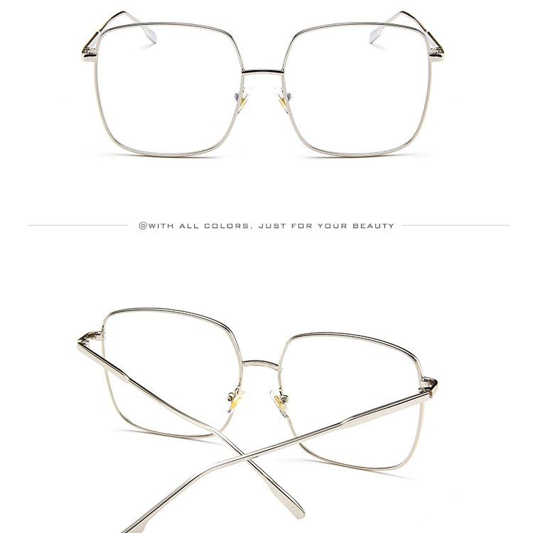 Polygon Metal Clear Eye Glass Frames Glasses Frame Men for Glasses Optical