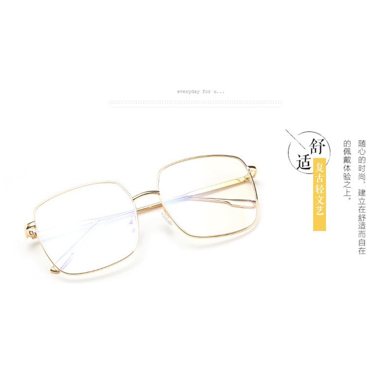 Polygon Metal Clear Eye Glass Frames Glasses Frame Men for Glasses Optical