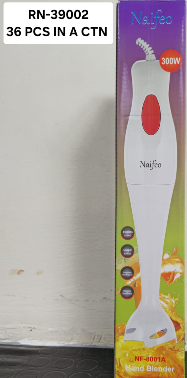 Single Hand blender hand blender is light weight and has an ergonomic handle that  makes it comfortable to use