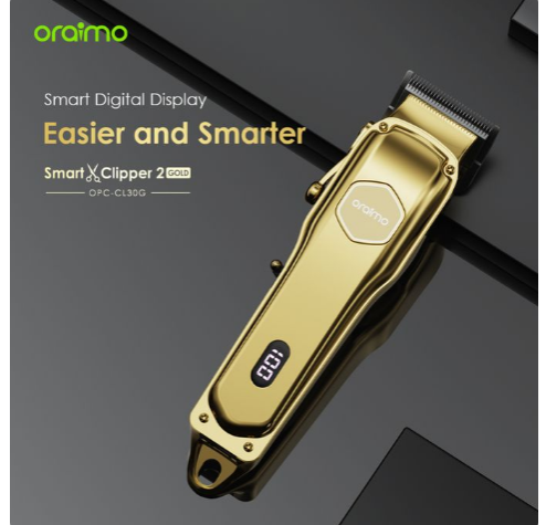Smart Clipper 2 Gold Professional Hair Clipper Super Powerful Adjustable Cordless Hair Clipper Gold