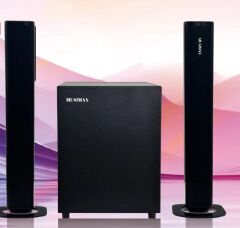 2 IN 1 LX-80  Woofer Home Theater System Speaker Systems Subwoofer USB/SD/FM Home Audio System with Remote Control