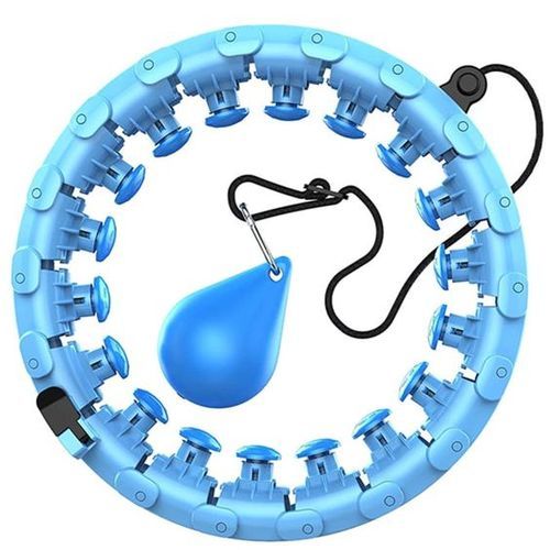 2 in 1   Smart Circle weighted Hula Hoop, Professional Weighted Hula Hoop with  24 detachable knots