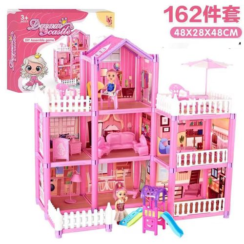 Pink Large Dream castle Doll House