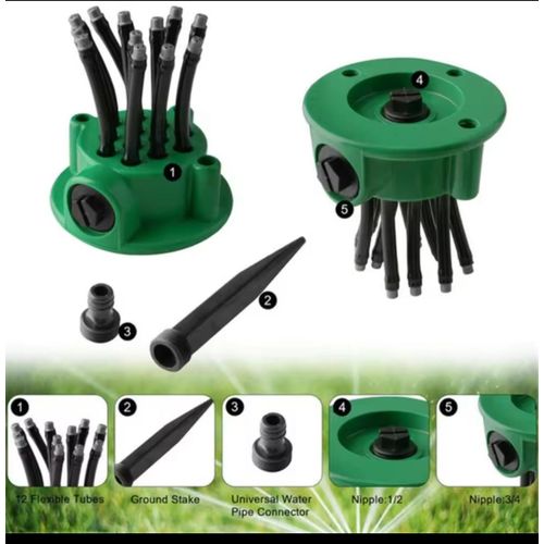 360 Degrees automatic Garden sprinkler