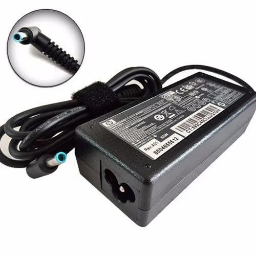 HP 19.5V 3.5A 7.4 * 5.0 mm 65W Blue pin charger + power cable
