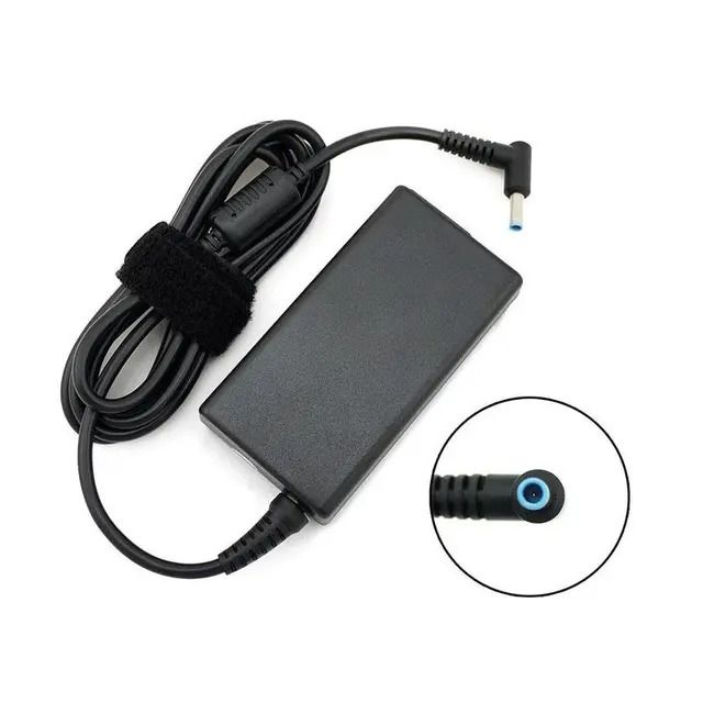HP 19.5V 3.5A 7.4 * 5.0 mm 65W Blue pin charger + power cable