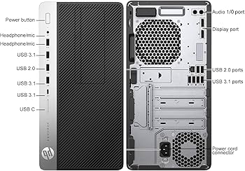HP ProDesk 600 G3 MT Core i5 6th Gen 8Gb Ram,500 GbHdd Business PC