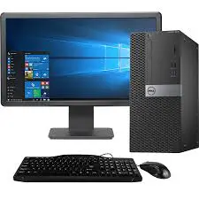 Dell OptiPlex 3040 Small Form Factor Intel Core i5 3.2GHz 6th Gen 8GB RAM 500GB HDD Windows 10 Pro Desktop 19"Monitor (Complete Set)