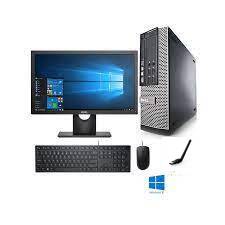 Dell 790 Desktop Computer SFF Core i5 8GB Ram (Memory)  500GB HDD,19 LCD  monitor, keyboard,Mice Windows 10 PC Complete set for Office,Home or Schools with free wifi dongle.