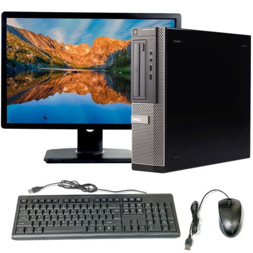 Dell OptiPlex 7010 Coi5, 500gb Hard drive,8Gb Ram 19" Monitor, Keyboard, Mice (Complete Set) Win 11 Pre installed, Free WIFI Dongo Suitable use for business, office and Home     
'