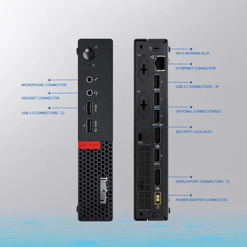 Lenovo ThinkCentre M710q Tiny Desktop Intel i5-6700T Up to 3.60GHz 8GB RAM ,256GB  SSD, Pre Installed Win 11 Pro