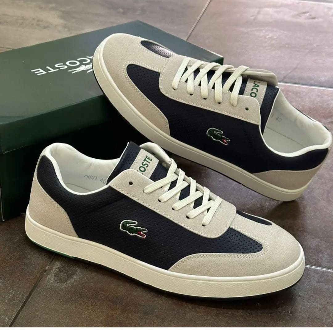 Generic Men's Fashion Lacoste Sneakers Men's Shoes Sneakers Stylish, Comfortable & Premium Footwear for Every Occasion