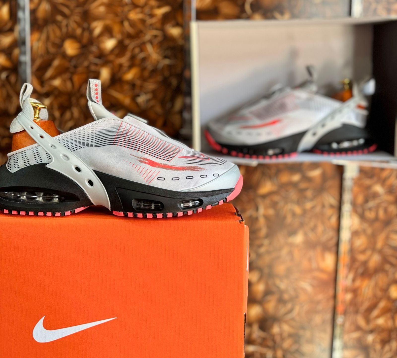 Generic Air Max Craze Black Citrus Men's Sneakers Stylish Running Shoes, Comfortable Streetwear Trainers