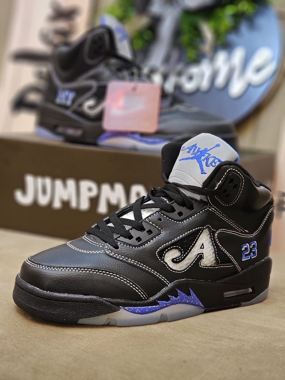 Generic Spot the New J5 “Racer Blue” Men’s Sneakers Shoes Power, Speed & Street Dominance