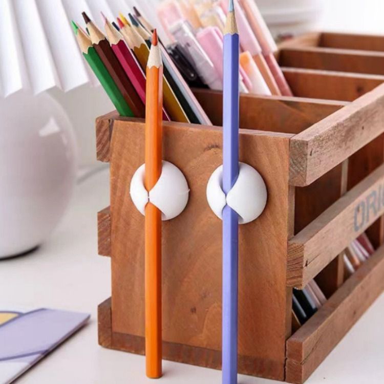 Cord Organizer, 6 Pack Black Charger Holder Cable Clips Wire Clips for Organizing Desk Nightstand Car Phone Charger