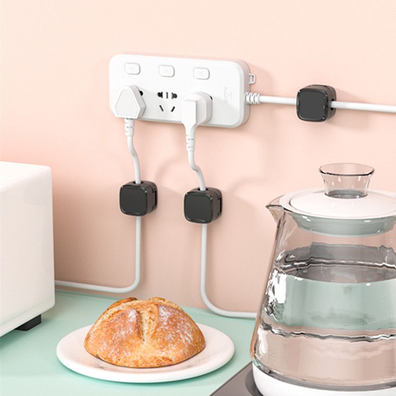 12 Pack Cord Organizer Holder, Strong Adhesive Desk Cable Management Magnetic Easy Open,Organize Phone Charging Cords Wire Holder Organizer Neatly for Home,Office,Car,Desk,Nightstand