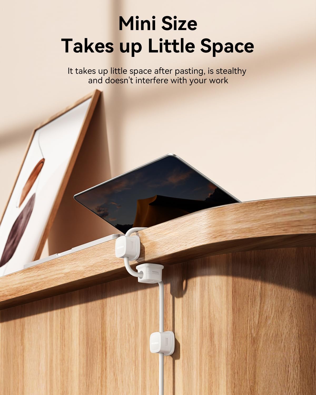 12 Pack Cord Organizer Holder, Strong Adhesive Desk Cable Management Magnetic Easy Open,Organize Phone Charging Cords Wire Holder Organizer Neatly for Home,Office,Car,Desk,Nightstand