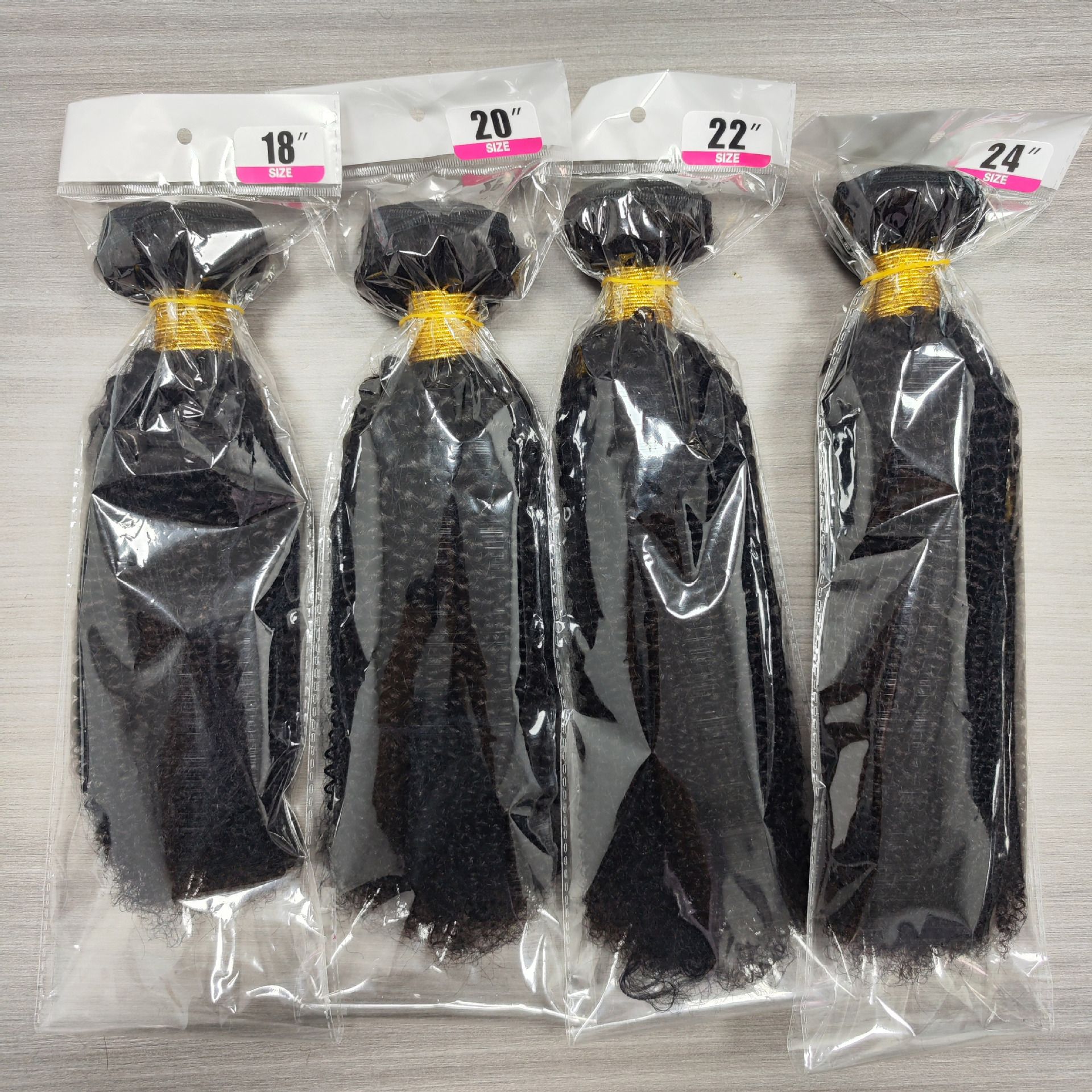 afro kinky curly human hair bundles