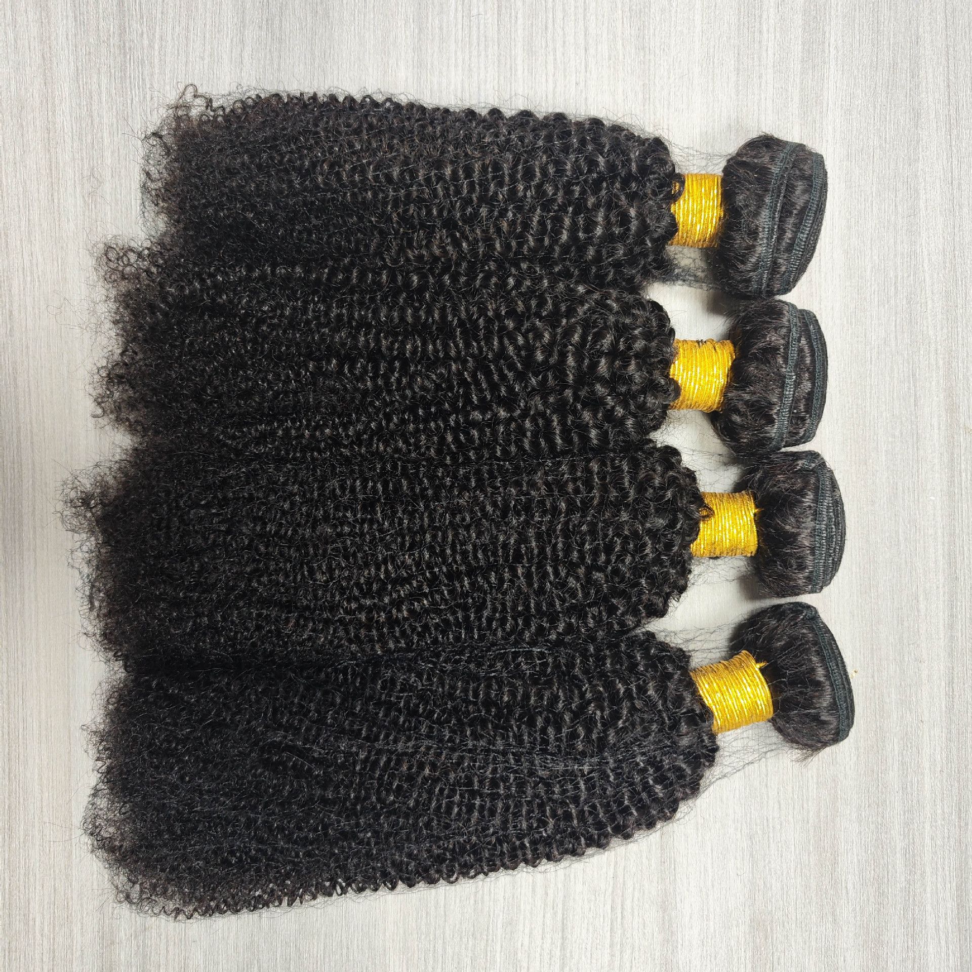 afro kinky curly human hair bundles