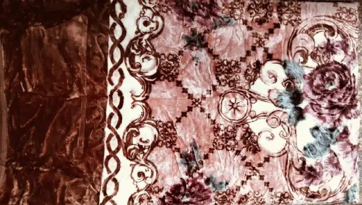 5 By 6 Woolen Warm Velvet Soft Blanket Single Ply Bed Cover Heavy Comfortable Soft Elegant Cozy Bedding for Home