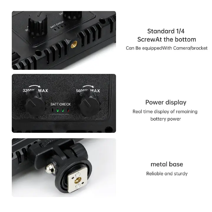 Professional U600 LED 600 Video Light Kit with 2.1m Metal Stand, Dimmable Brightness & Adjustable Color Temperature 3200K–5600K for Photography, Filming, YouTube Content Creation, Live Streaming Studi