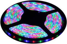5m RGB LED Flexible Strip Snake Light Kit with Remote Controller, Color Changing Decorative Lighting for Bedroom, TV Backlight, Gaming Setup, Home Decoration, Party Ambience Lighting