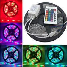 5m RGB LED Flexible Strip Snake Light Kit with Remote Controller, Color Changing Decorative Lighting for Bedroom, TV Backlight, Gaming Setup, Home Decoration, Party Ambience Lighting