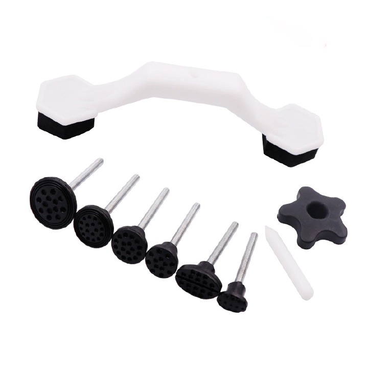 PDR Tools Kit Plastic Bridge Dent Puller Set – Paintless Car Body Dent Removal Hand Tools for Auto Repair, Professional & DIY Use