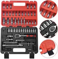 53-Piece Heavy Duty Mechanic Tool Set – All-in-One Automotive and General Repair Kit for Home, Garage, and Professional Use
