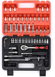 53-Piece Heavy Duty Mechanic Tool Set – All-in-One Automotive and General Repair Kit for Home, Garage, and Professional Use