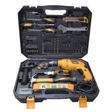 TOLSEN 95-Piece Industrial Hand Tool Set with 710W Hammer Drill – Complete Toolkit for Home, Garage, and Professional Mechanical Repairs