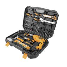 TOLSEN 95-Piece Industrial Hand Tool Set with 710W Hammer Drill – Complete Professional Toolkit for Home, Garage, and Mechanical Repairs