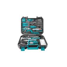 Total 130-Piece Comprehensive Tool Set – Complete Hand and Power Tools Kit for Home, Garage, Automotive, and DIY Projects