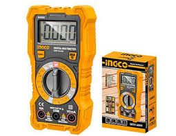 Ingco Digital Multimeter Heavy Duty AC/DC Tester Voltmeter High Quality for Accurate Electrical Measurement and Safe Home & Industrial Use
