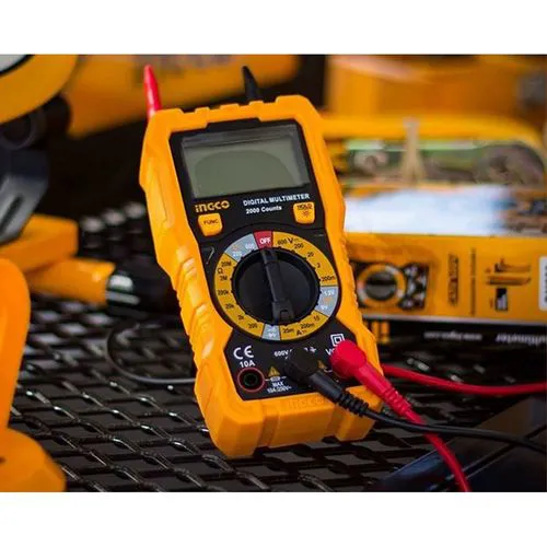 Ingco Digital Multimeter Heavy Duty AC/DC Tester Voltmeter High Quality for Accurate Electrical Measurement and Safe Home & Industrial Use