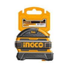Ingco HSMT081025 Steel Measuring Tape 10m x 25mm – Durable Professional Tape Measure for Accurate Length and Width Measurements in DIY, Construction, and Carpentry