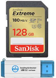 SanDisk Extreme 32GB SD Card High-Speed Class 10 UHS-I Memory Card for Cameras, HD Video Recording and Professional Photography