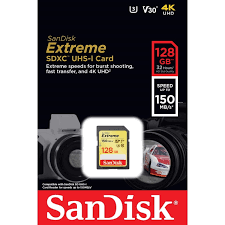 SanDisk Extreme 32GB SD Card High-Speed Class 10 UHS-I Memory Card for Cameras, HD Video Recording and Professional Photography