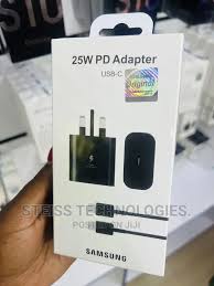 Samsung Original 25W Fast Charger USB-C Adapter Type-C Power Delivery Wall Charger Header Only Rapid Charging for Samsung Smartphones and Tablets