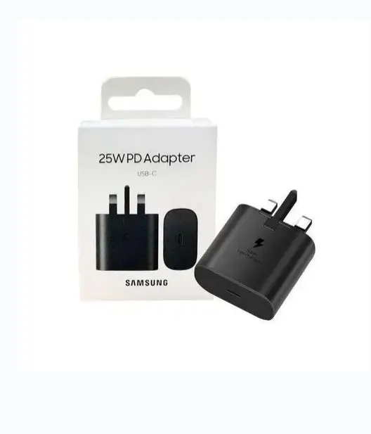 Samsung Original 25W Fast Charger USB-C Adapter Type-C Power Delivery Wall Charger Header Only Rapid Charging for Samsung Smartphones and Tablets