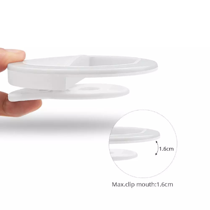 LED Selfie Lamp Ring for Makeup, Photography, and Mobile Use, Novelty Decorative LED Light for Night Photos, Mirror Glow, and Social Media Content