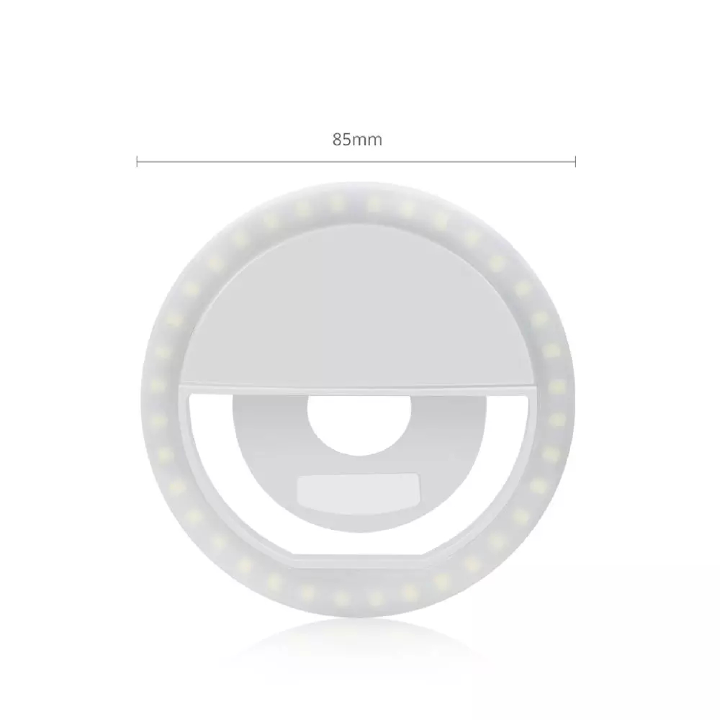 LED Selfie Lamp Ring for Makeup, Photography, and Mobile Use, Novelty Decorative LED Light for Night Photos, Mirror Glow, and Social Media Content